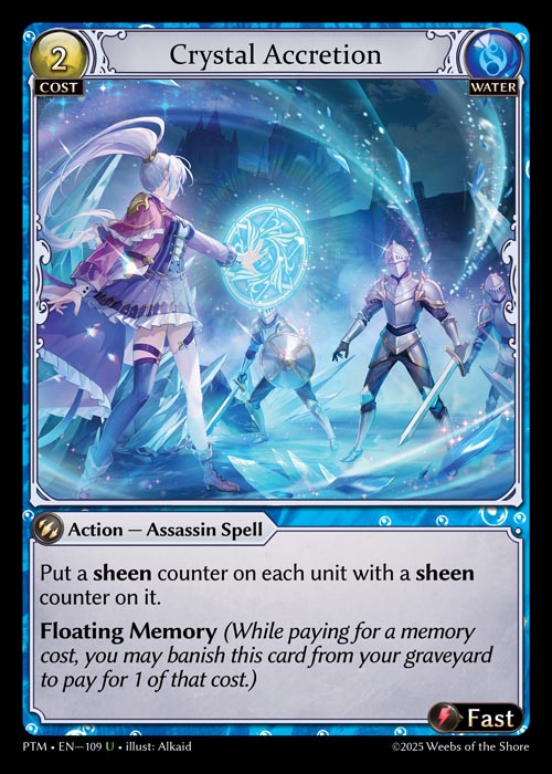 PTM-109 Crystal Accretion (Uncommon)