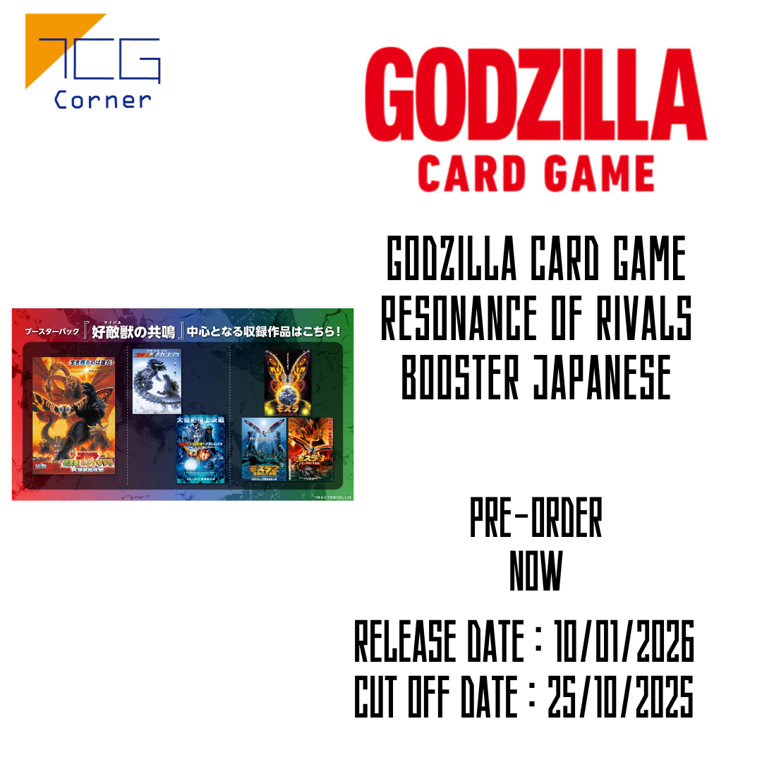 GODZILLA Card Game Resonance of Rivals Booster Japanese Pre-Order