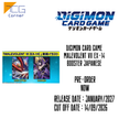 Digimon Card Game MALEVOLENT VII EX-14 Booster Japanese