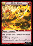 DTR-110 Foil-Blazing Throw (Common)