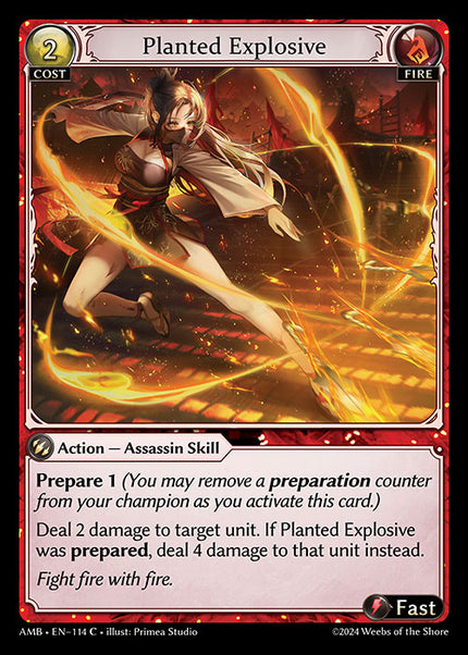 AMB-114 Planted Explosive (C)