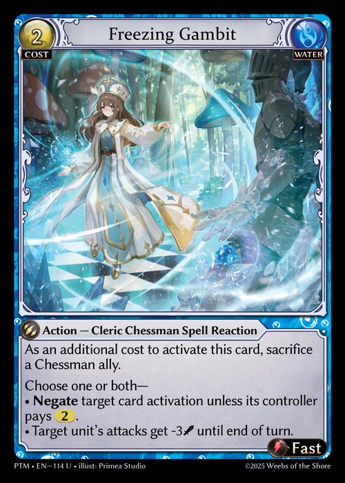 PTM-114 Freezing Gambit (Uncommon)