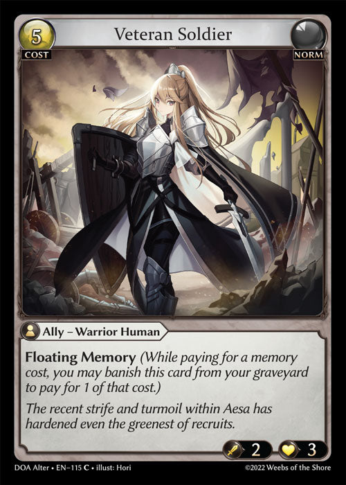 DOA Alter-115 Veteran Soldier (Common)