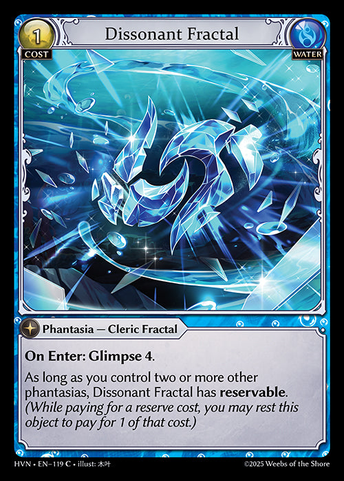 HVN-119Dissonant Fractal (Common)