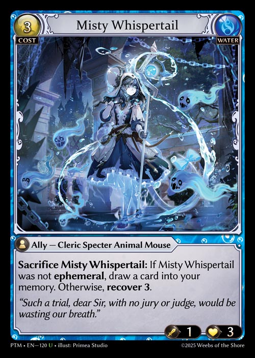 PTM-120 Misty Whispertail (Uncommon)