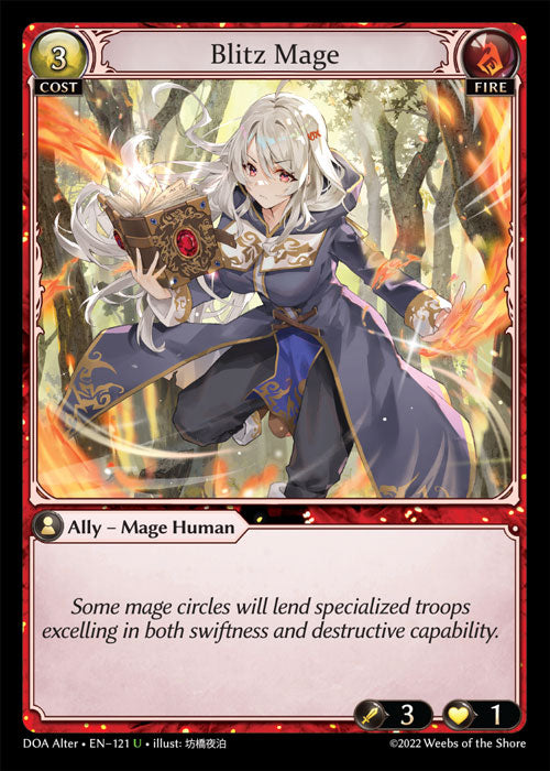DOA Alter-121 Blitz Mage (Uncommon)