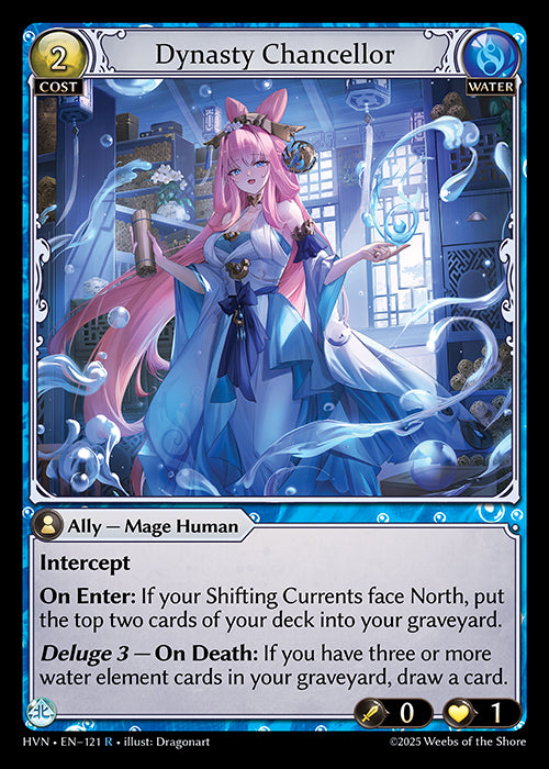 HVN-121Dynasty Chancellor (Rare)