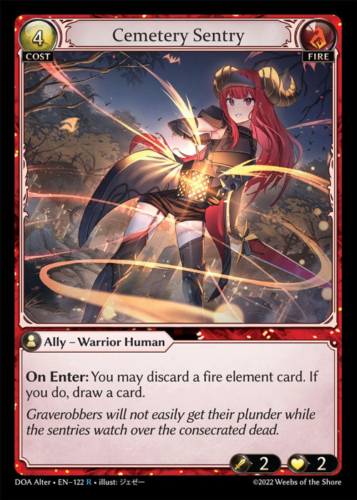 DOA Alter-122 Cemetery Sentry (Rare)