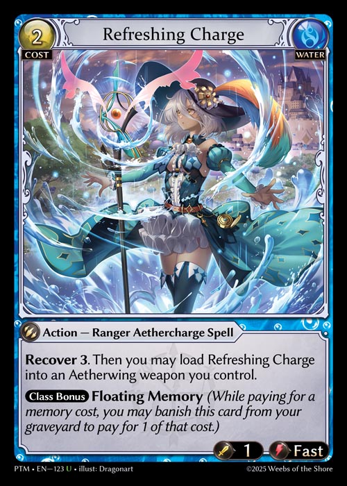 PTM-123 Refreshing Charge (Uncommon)