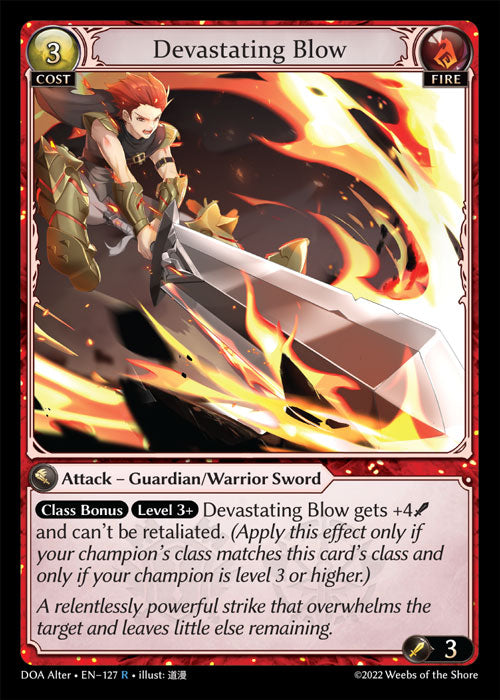 DOA Alter-127 Devastating Blow (Rare)