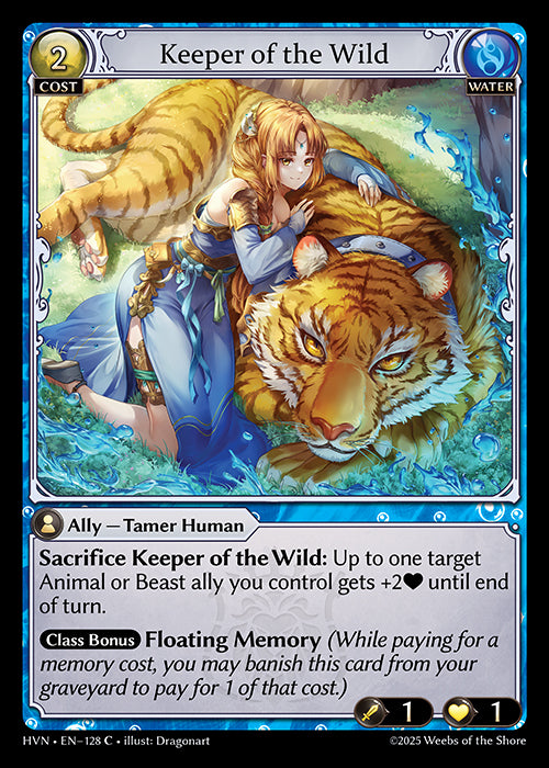 HVN-128Keeper of the Wild (Common)