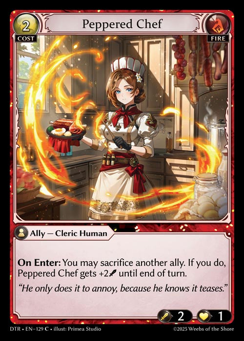 DTR-129 Peppered Chef (Common)