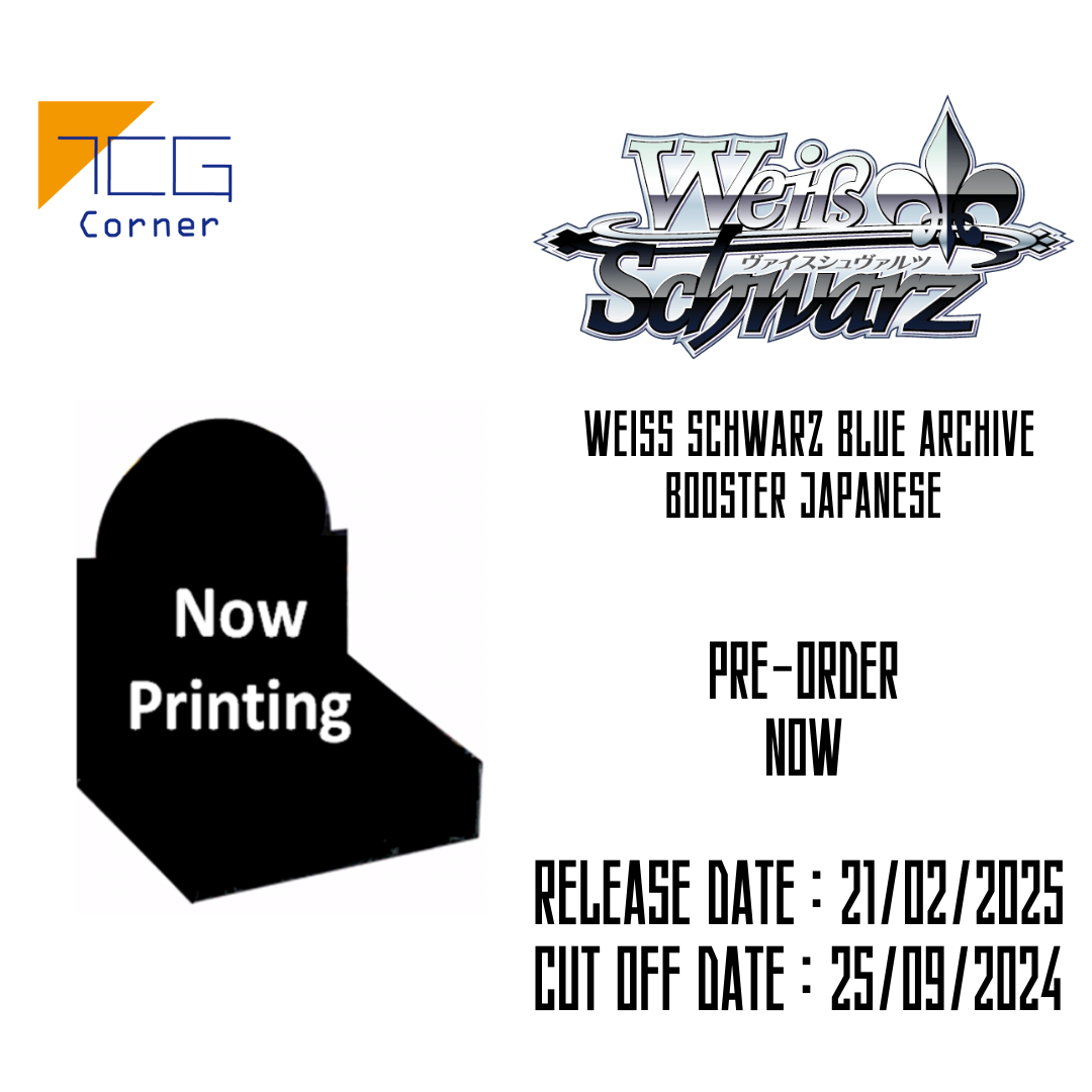 Weiß Schwarz Blue Archive Booster Japanese Pre-Order