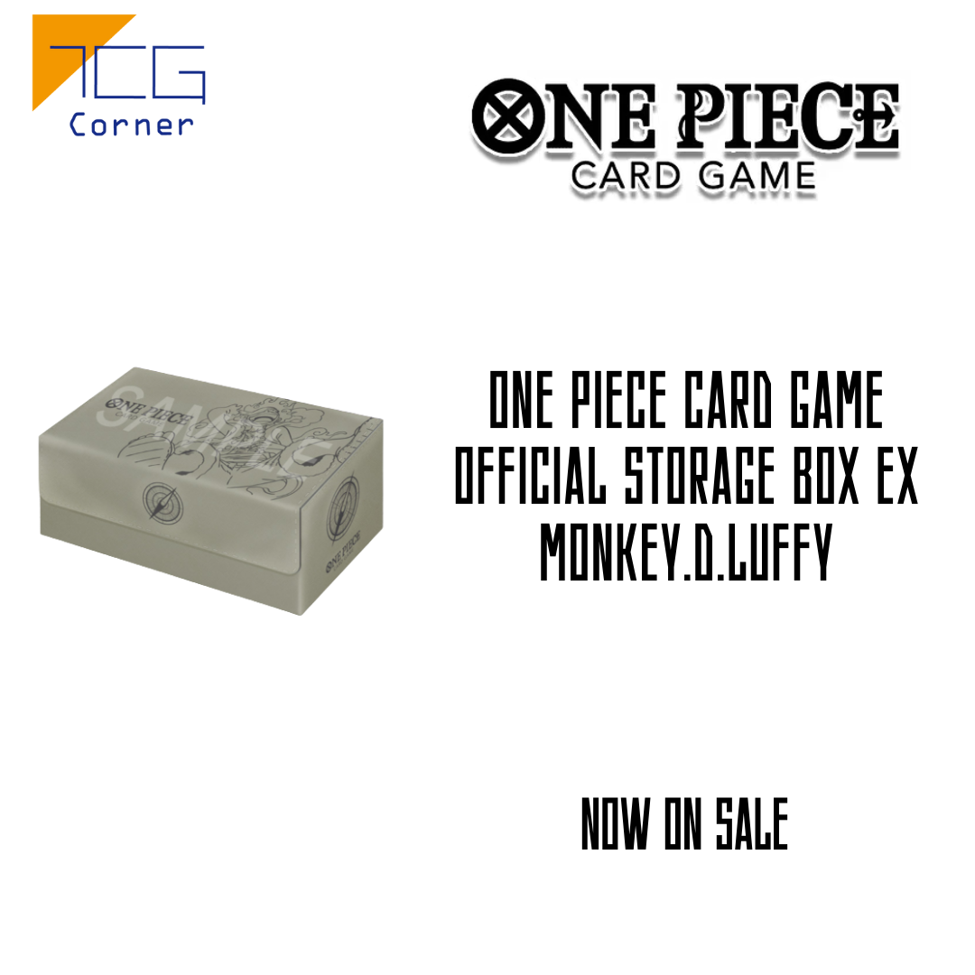 One Piece Card Game OFFICIAL STORAGE BOX EX Monkey.D.Luffy