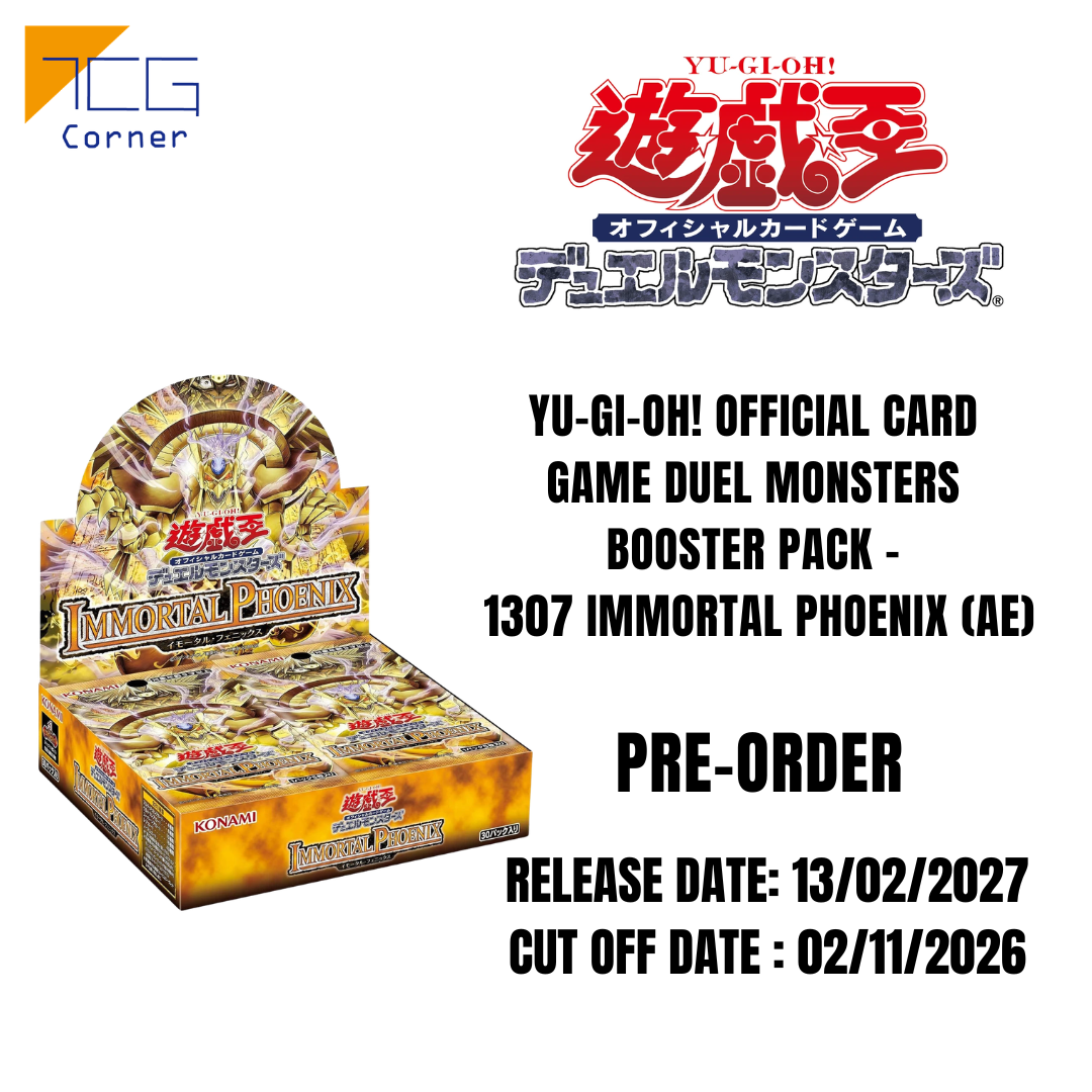 Yu-Gi-Oh! Official Card Game Duel Monsters Booster pack - 1307 Immortal Phoenix (AE) Pre-order