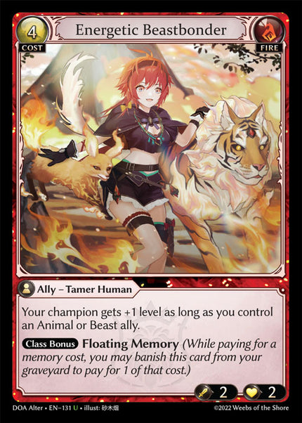 DOA Alter-131 Energetic Beastbonder (Uncommon)
