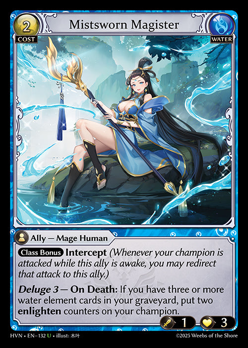 HVN-132Mistsworn Magister (Uncommon)