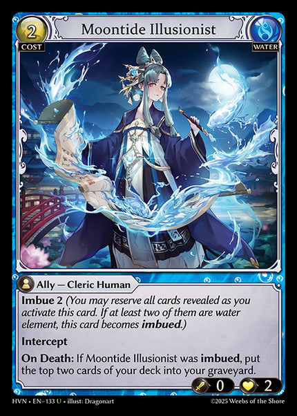 HVN-133Moontide Illusionist (Uncommon)
