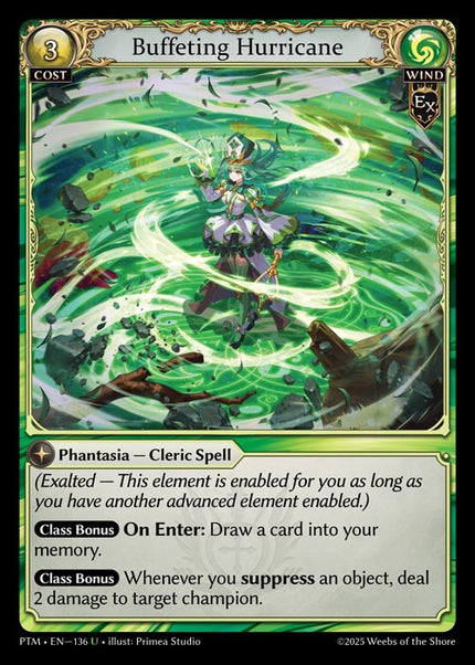 PTM-136 Buffeting Hurricane (Uncommon)