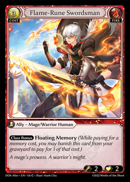 DOA Alter-136 Flame-Rune Swordsman (Common)