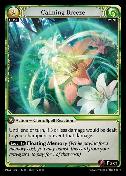 PTM-137 Calming Breeze (Rare)
