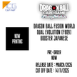 Dragon Ball Fusion World Dual Evolution [FB09] Booster Japanese Pre-Order