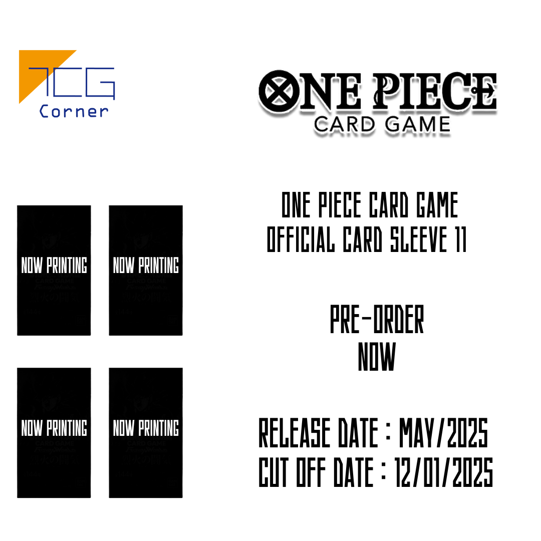 One Piece Card Game Official Card Sleeve 11 Pre-Order