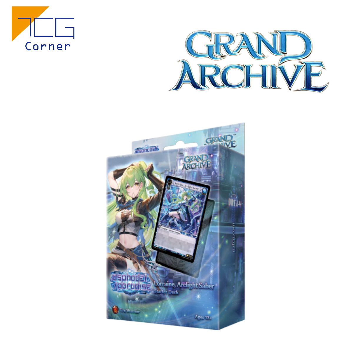 Grand Archive Dante, Hemomancer Starter Deck & Lorraine, Arclight Saber Starter Deck English