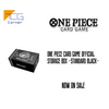 One Piece Card Game Official Storage Box -Standard Black-