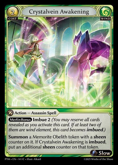 PTM-141 Crystalvein Awakening (Common)