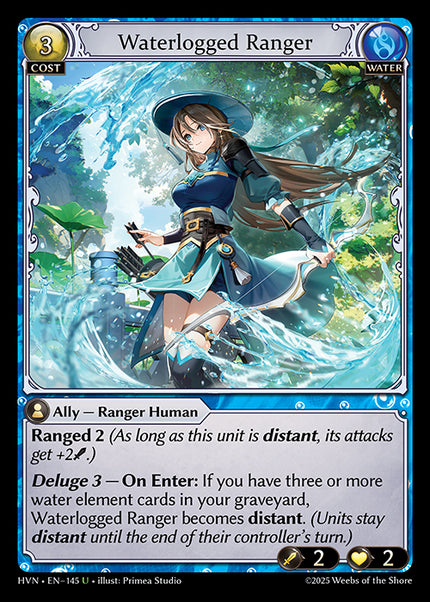 HVN-145Waterlogged Ranger (Uncommon)