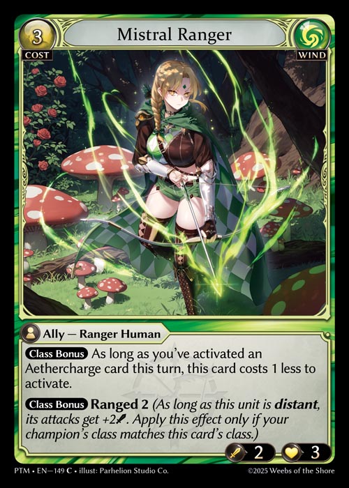 PTM-149 Foil-Mistral Ranger (Common)