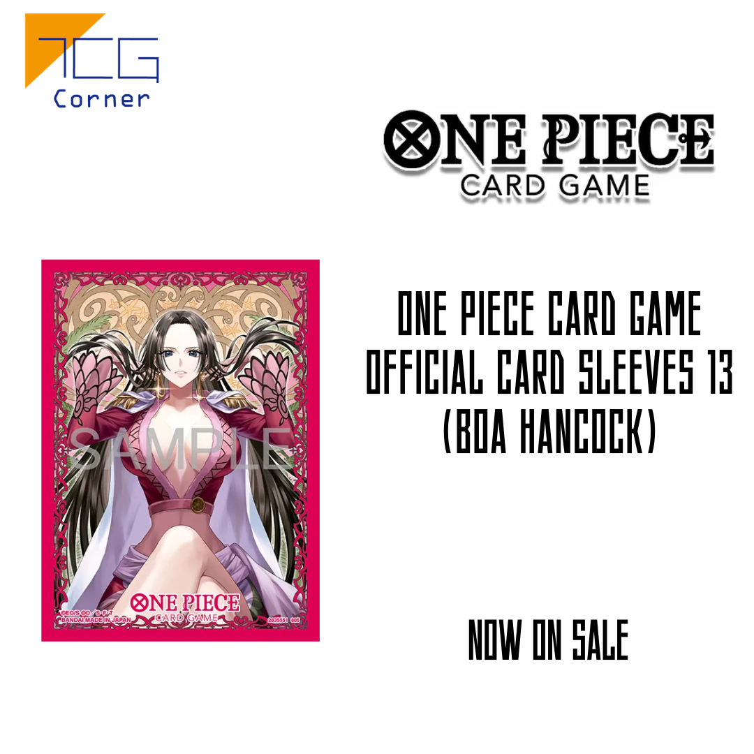One Piece Card Game OFFICIAL CARD SLEEVES 13 (Boa Hancock)