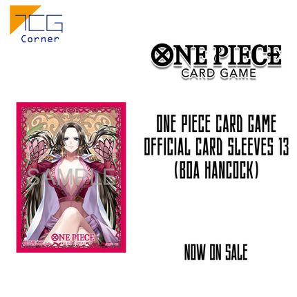 One Piece Card Game OFFICIAL CARD SLEEVES 13 (Boa Hancock)
