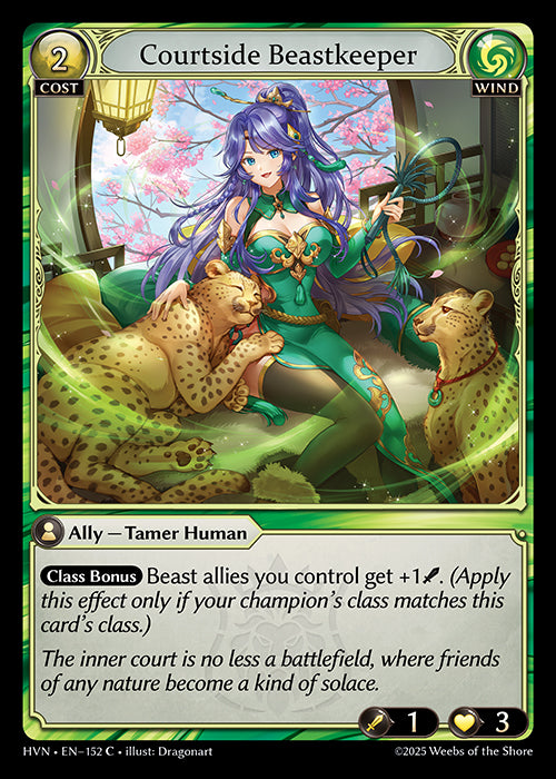 HVN-152Courtside Beastkeeper (Common)