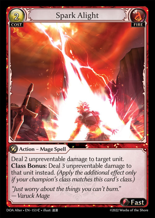DOA Alter-153 Spark Alight (Common)