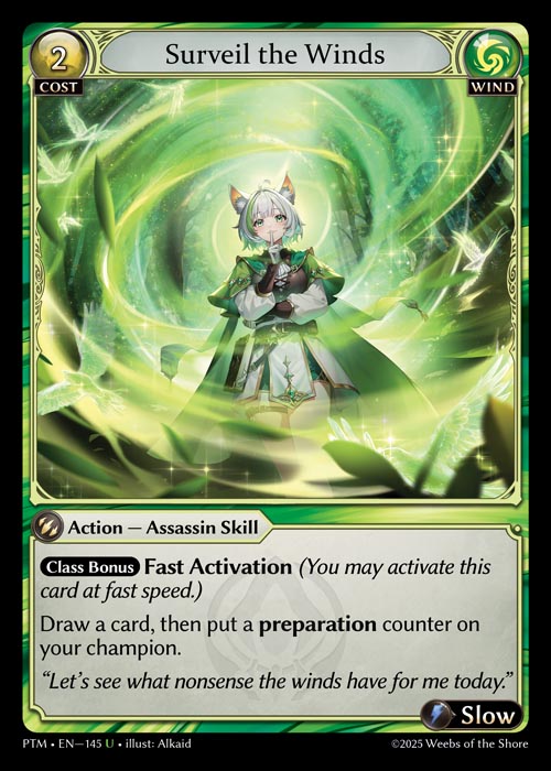 PTM-153 Surveil the Winds (Uncommon)