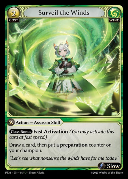 PTM-153 Surveil the Winds (Uncommon)