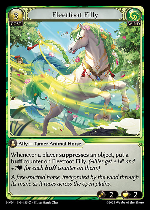 HVN-155Fleetfoot Filly (Common)
