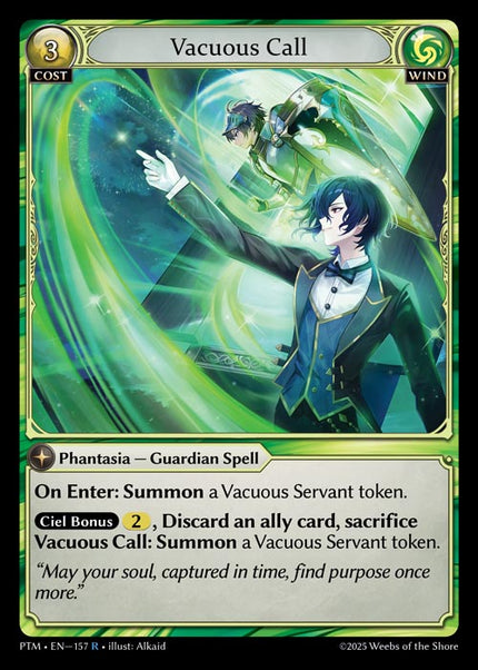 PTM-157 Vacuous Call (Rare)