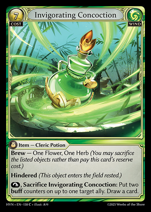 HVN-158Invigorating Concoction (Common)