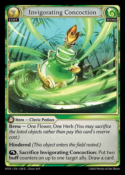 HVN-158Invigorating Concoction (Common)