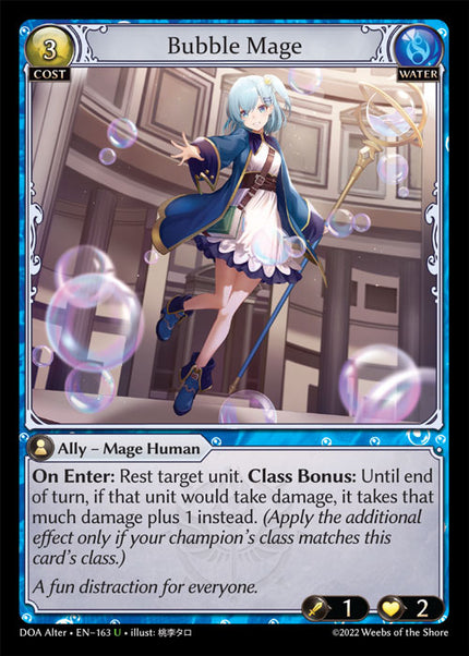 DOA Alter-163 Bubble Mage (Uncommon)