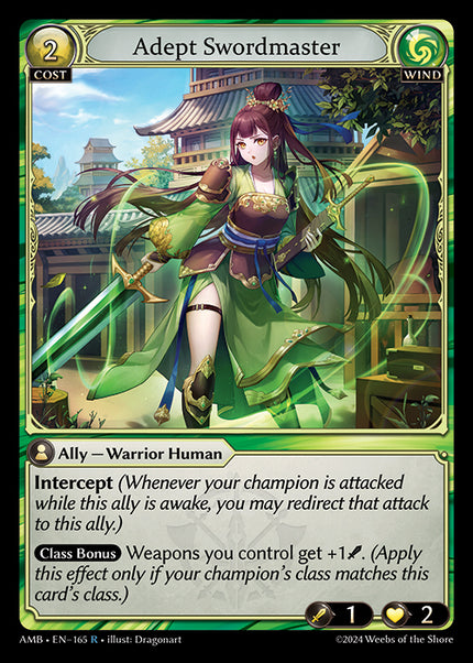 AMB-165 Adept Swordmaster (R)