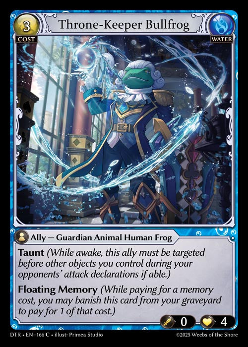 DTR-166 Throne-Keeper Bullfrog (Common)