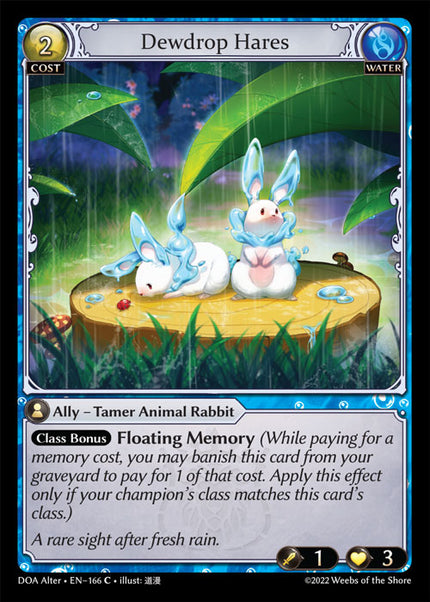 DOA Alter-166 Dewdrop Hares (Common)