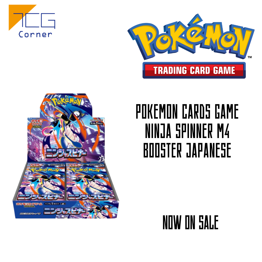 Pokemon Cards Game Ninja Spinner M4 Booster Japanese