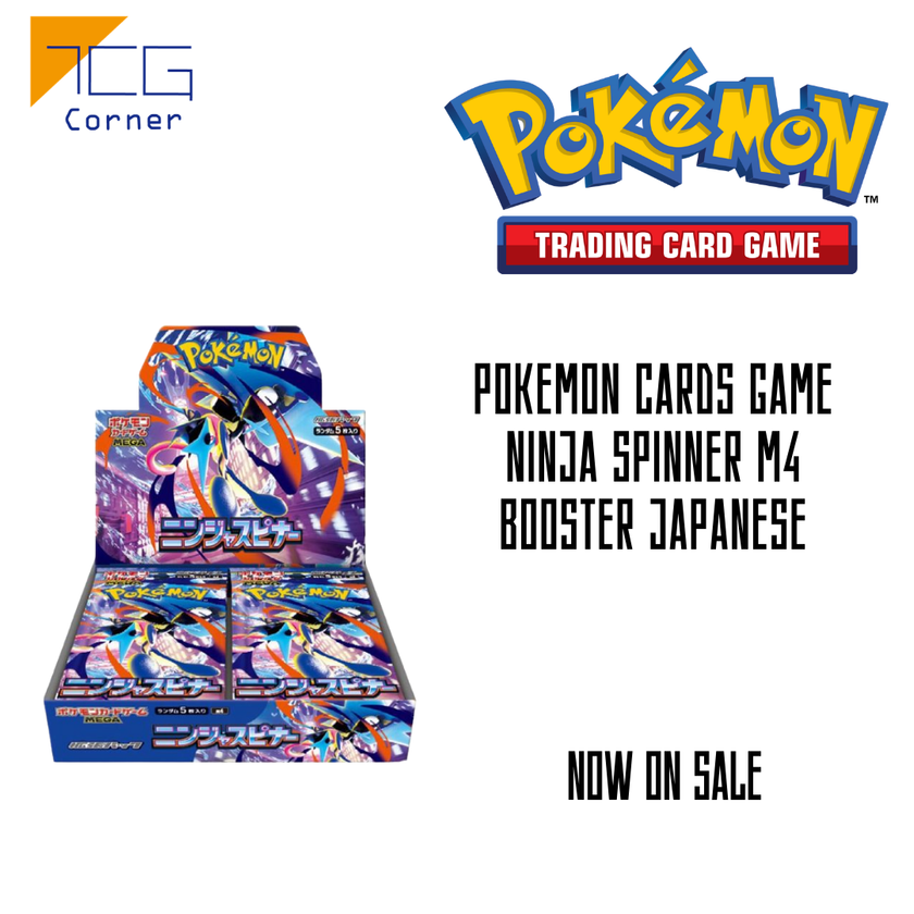 Pokemon Cards Game Ninja Spinner M4 Booster Japanese