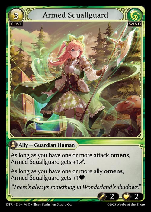 DTR-170 Foil-Armed Squallguard (Common)