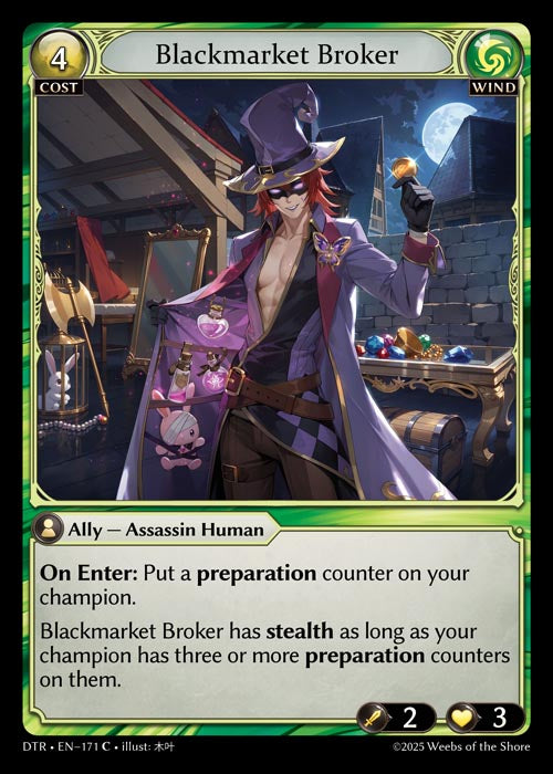 DTR-171 Blackmarket Broker (Common)